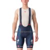 Set Fietsshirt + Korte Koersbroek 2023 Soudal Quick-Step Blauw Wit